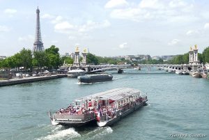 A view of the Seine River and the Eiffel Tower, while commonplace for Parisians, is an unforgettable draw for visitors to the City of Light.